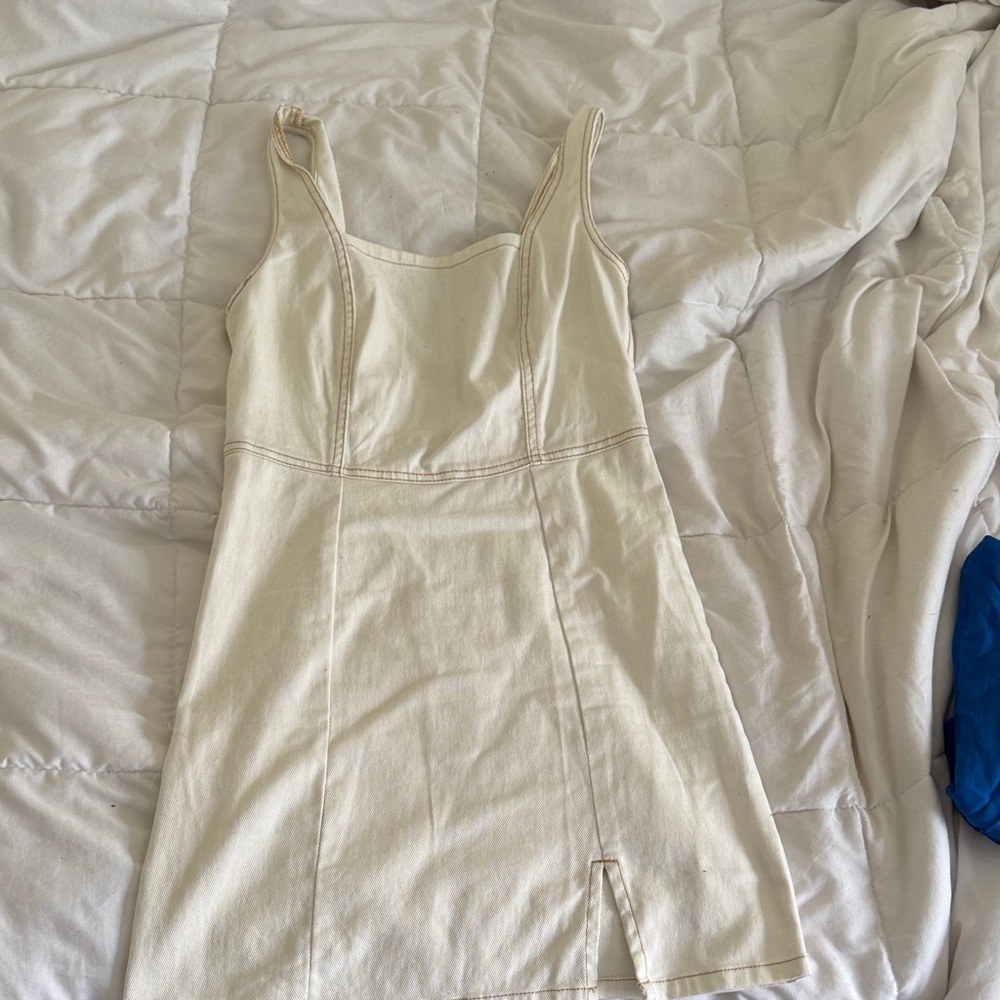 love, Fire Cream Dress